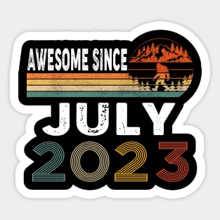 Awesome Since July 2023 Sticker